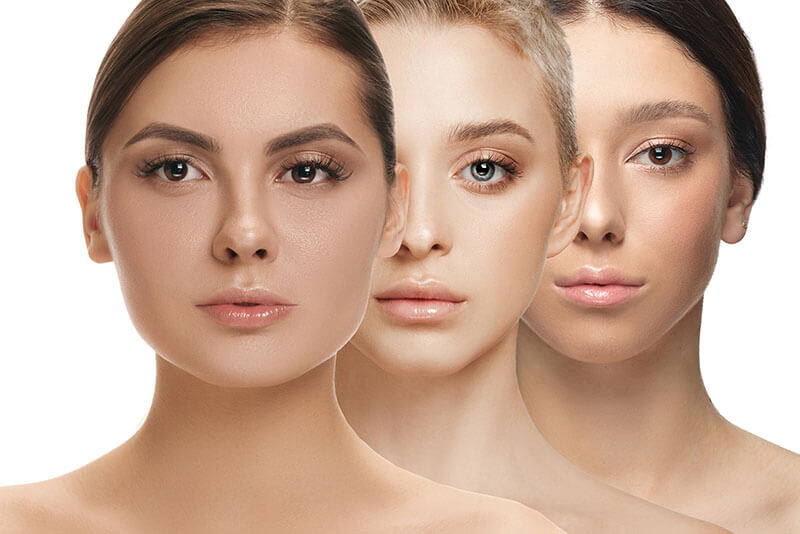 Three Women Posing Together